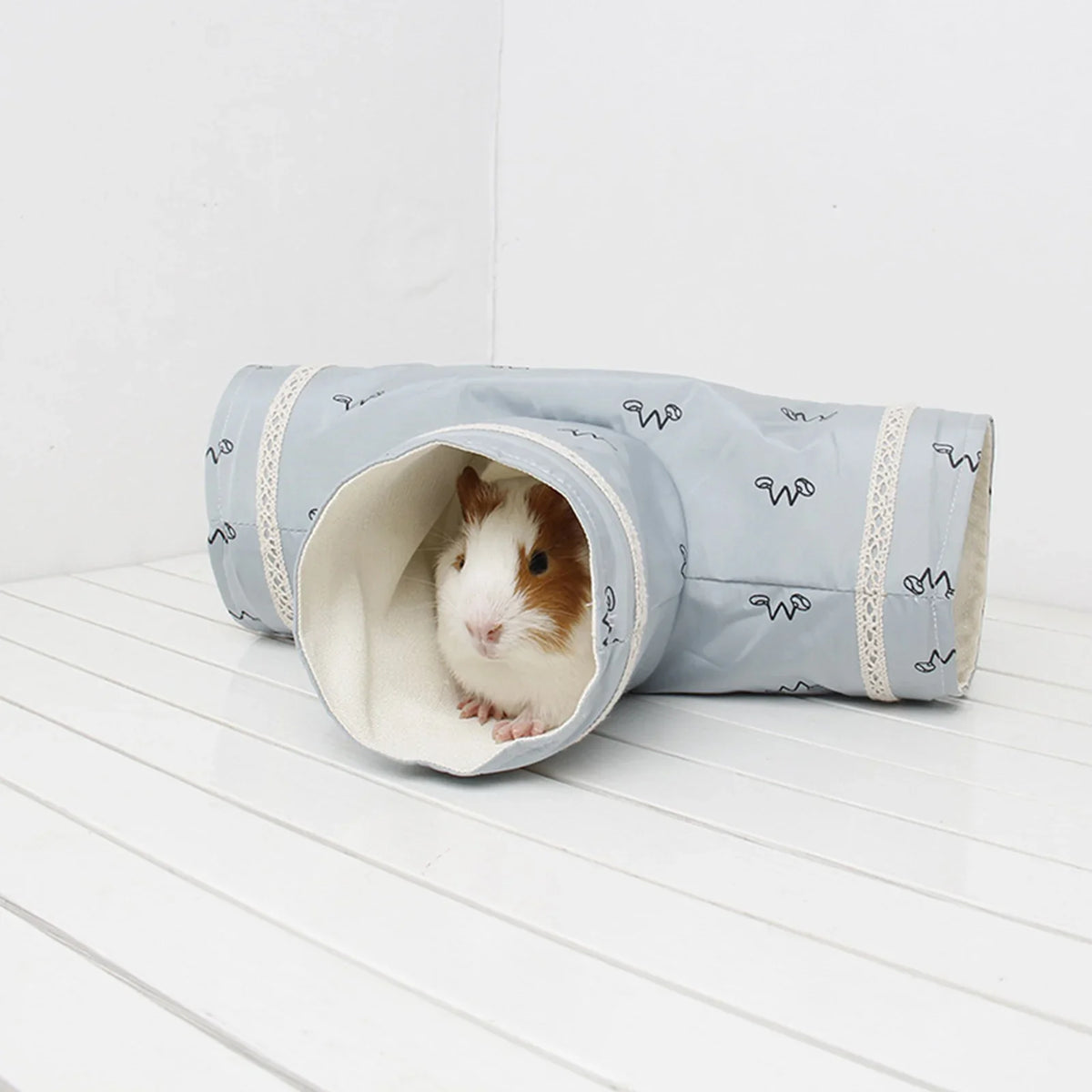 Hamster Pet Plaything Drill Holes 2-Way 3-Way in Hedgehog Tunnel