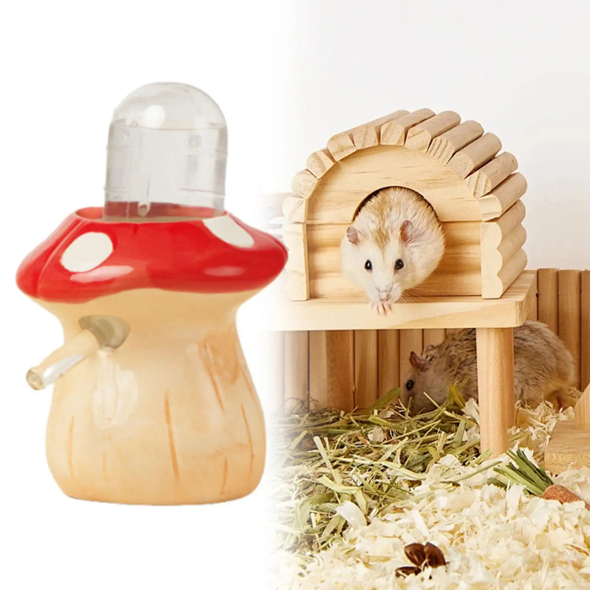 Hamster Water Bottle with Easy to Cage - MyPetDollar.com