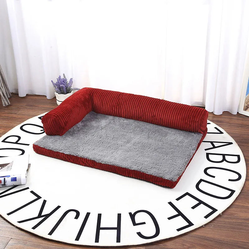 Dog Bed Soft Pet Cat Dog Sofa Beds Big Dog - MyPetDollar.com