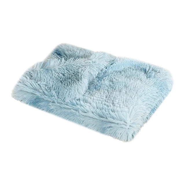 Fluffy Long Plush Pets Bed Blankets Pet - MyPetDollar.com
