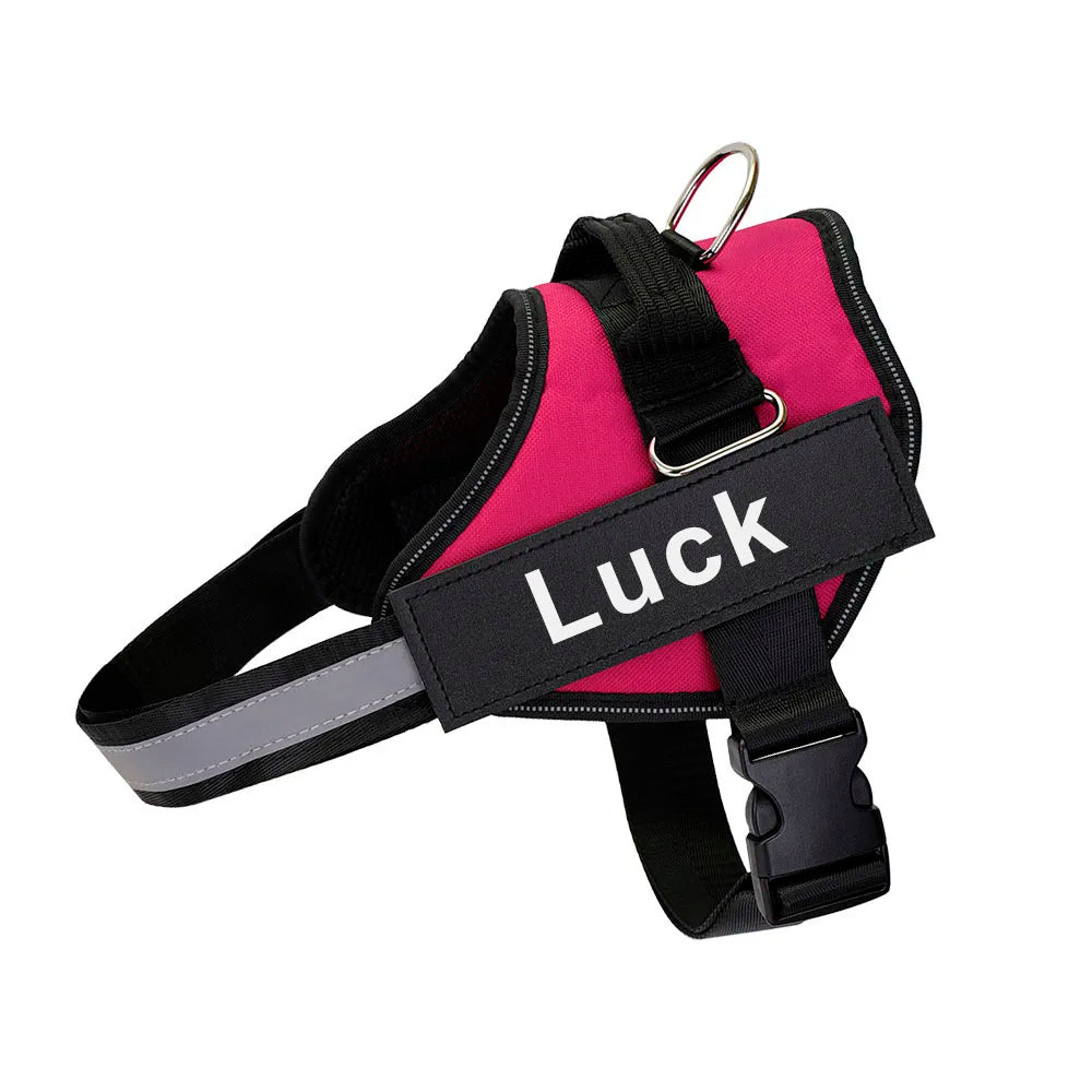 Dog Harness Vest ID Patch Customized - MyPetDollar.com