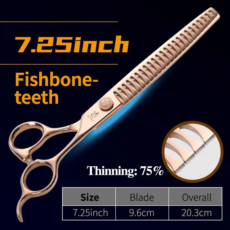 Fenice Jp440c Steel 6.5 6.75 7 7.25 7.5 Inch Dogs Grooming – Dog Supplies