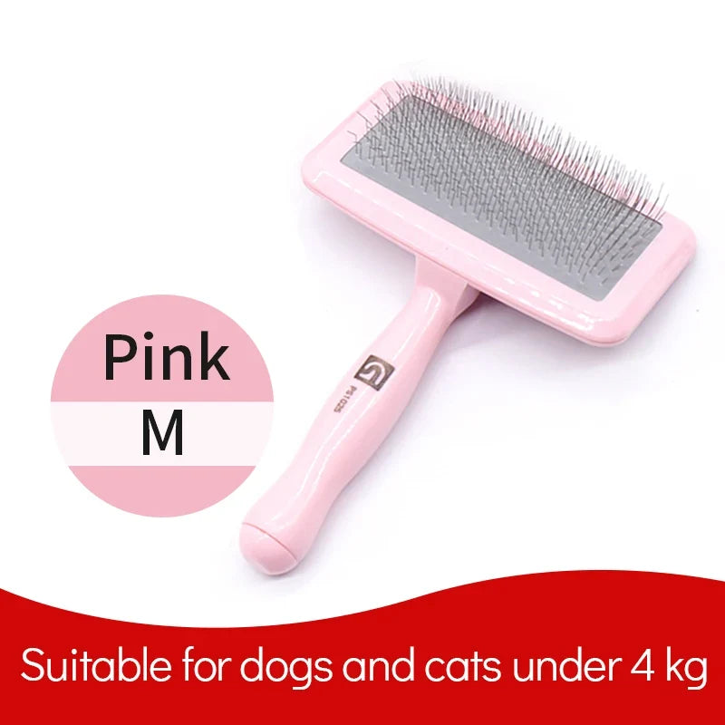 Fenice Pet Hair Massage Comb Open-knot Brush