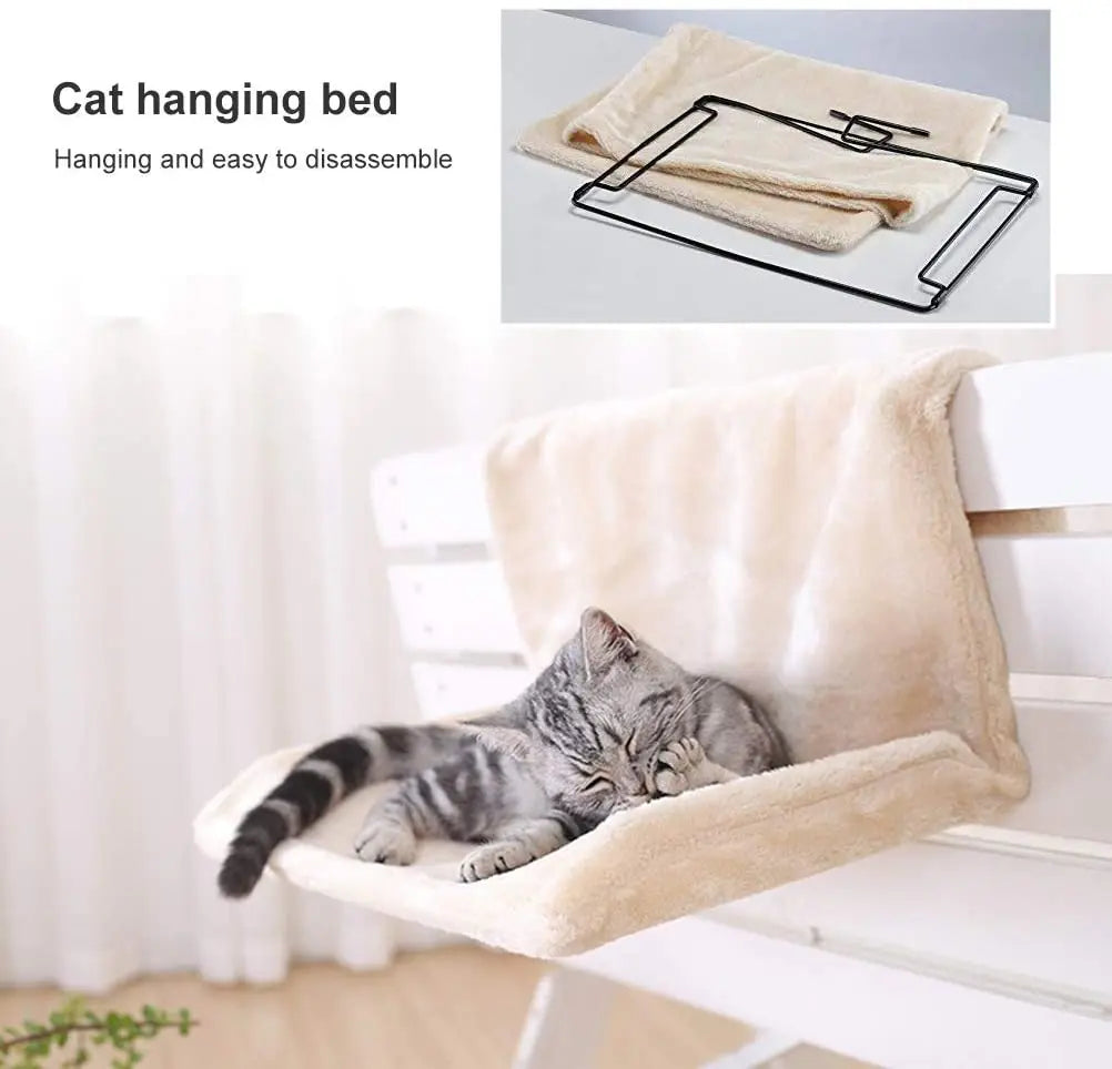 Hanging Cat Bed Removable Cat Hammock Pet - MyPetDollar.com
