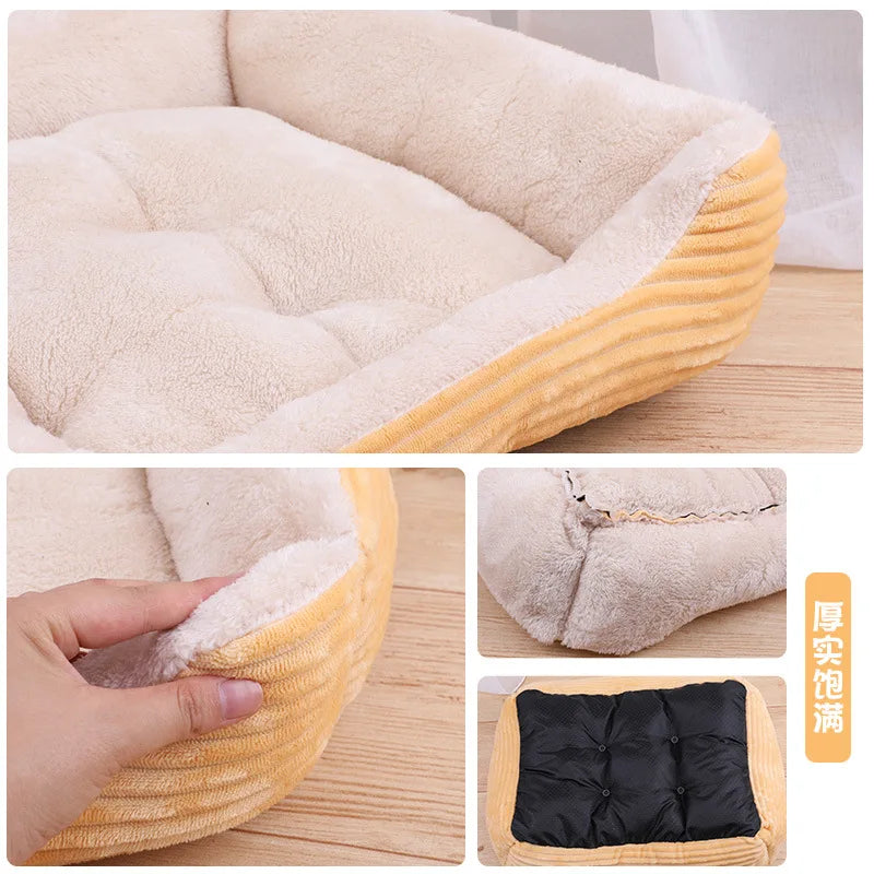 Warm Dog House Soft Nest Pet Large Dog Bed - MyPetDollar.com
