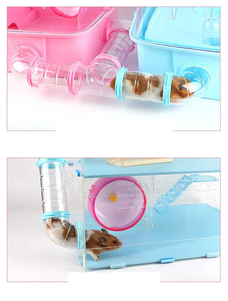 Hamster Pipeline Plastic Training Playing - MyPetDollar.com