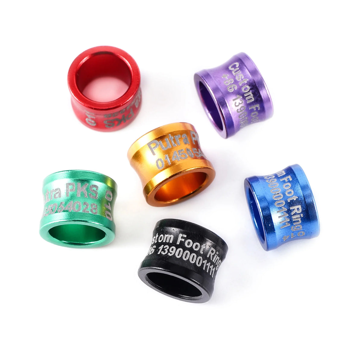 High Quality ID 8mm Bird Foot Ring - MyPetDollar.com