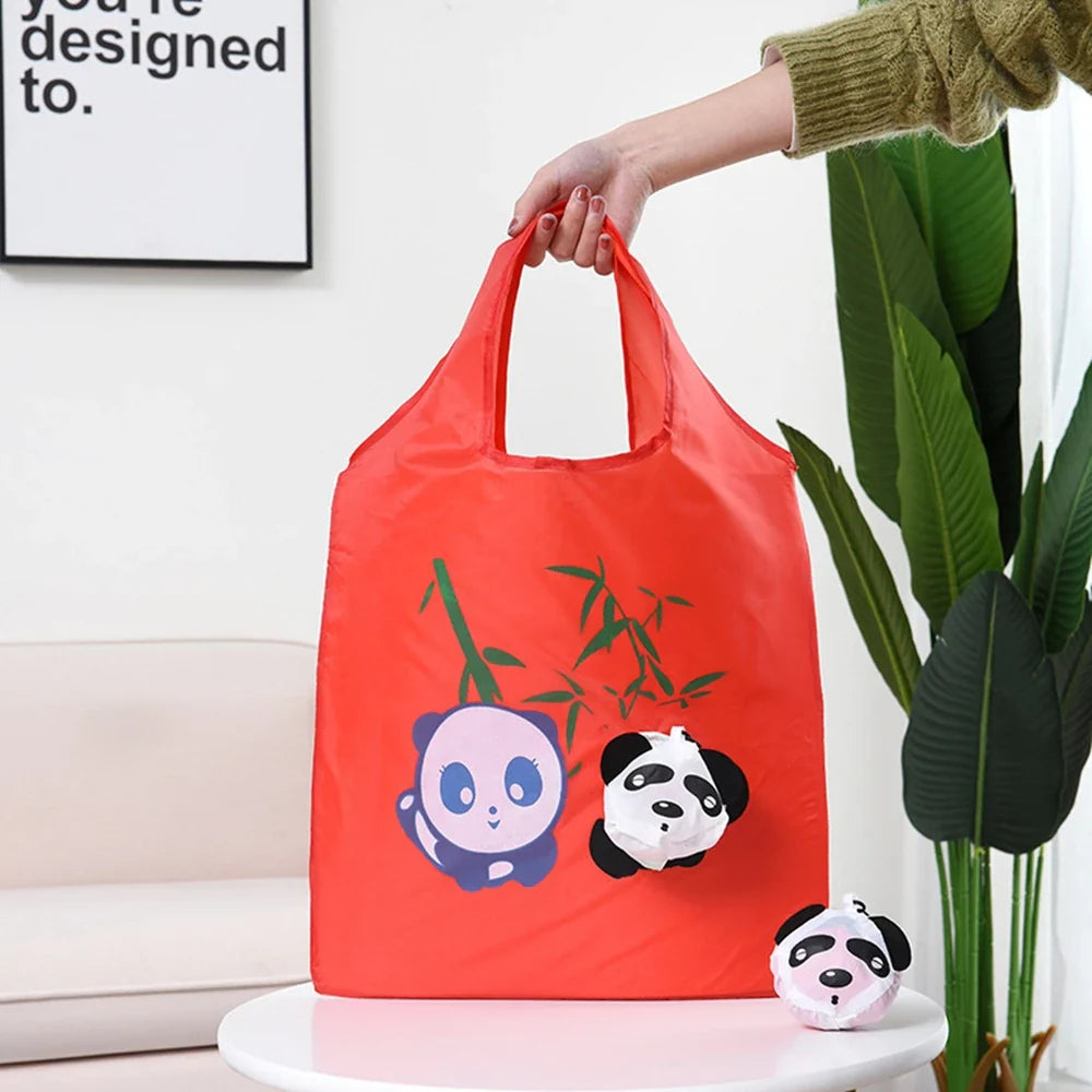 Cartoon Shopping Bag Foldable Storage Bag - MyPetDollar.com
