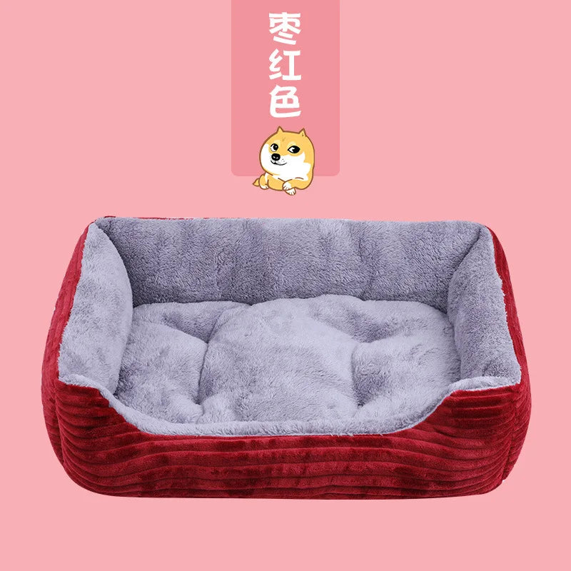Warm Dog House Soft Nest Pet Large Dog Bed - MyPetDollar.com