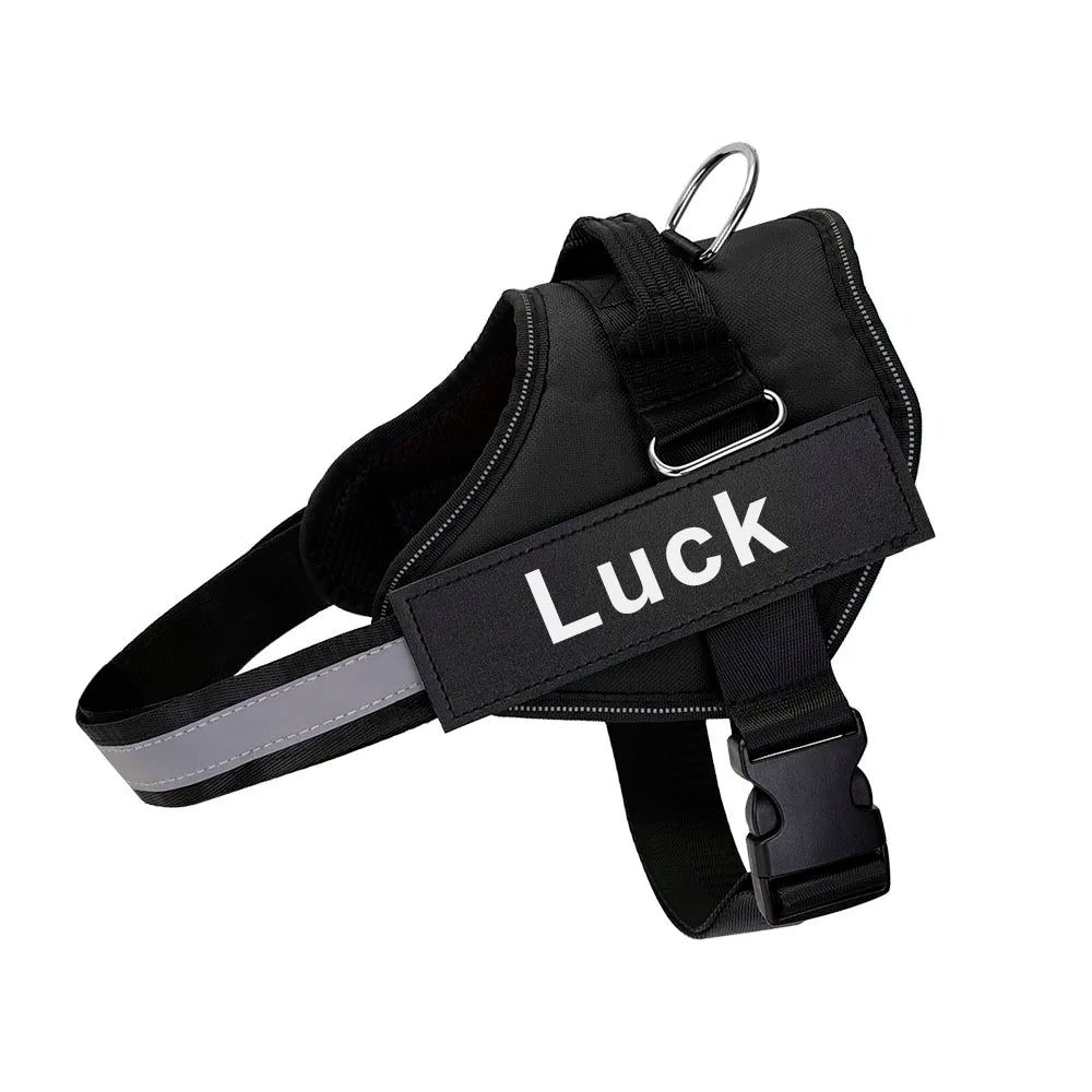 Dog Harness Vest ID Patch Customized - MyPetDollar.com
