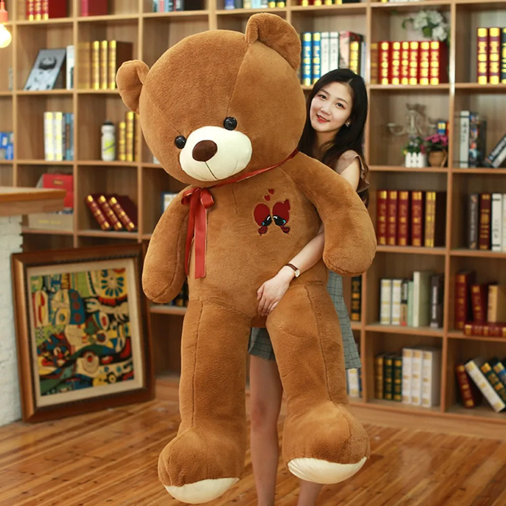 60-100CM Large Bear Plush Toy Lovely Giant - MyPetDollar.com