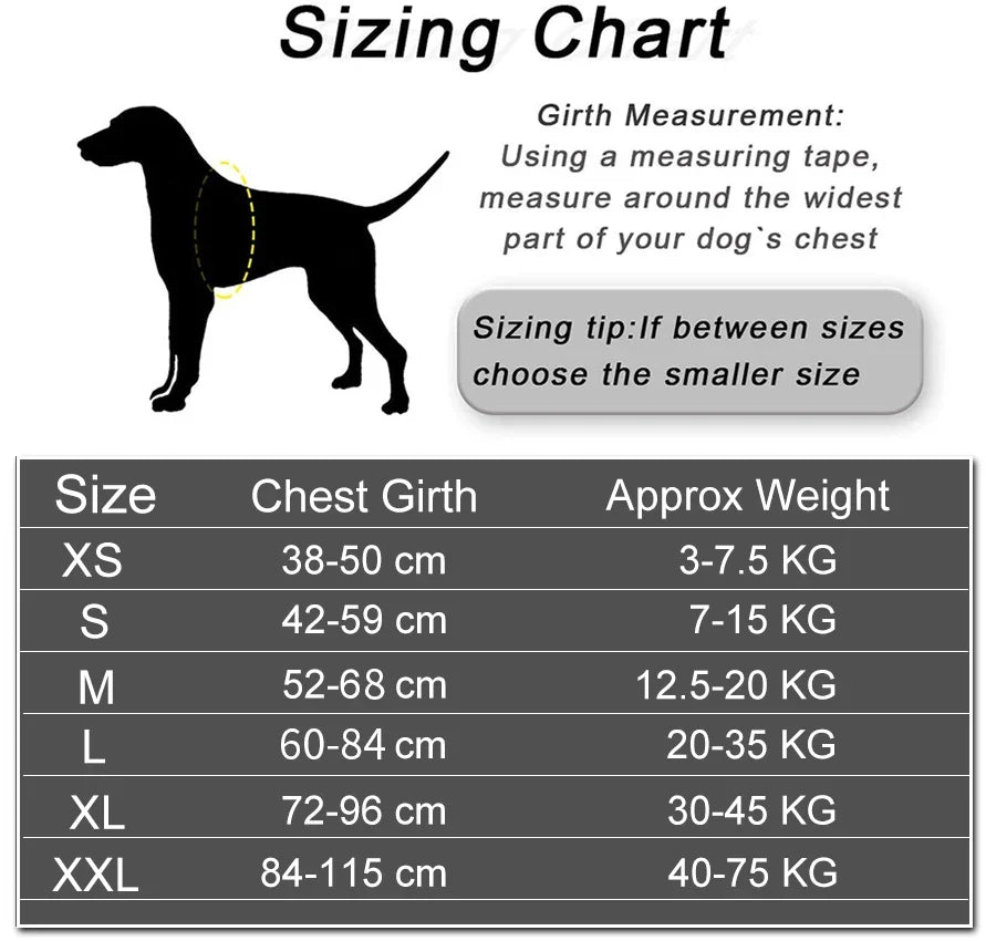 Dog Harness Vest ID Patch Customized - MyPetDollar.com