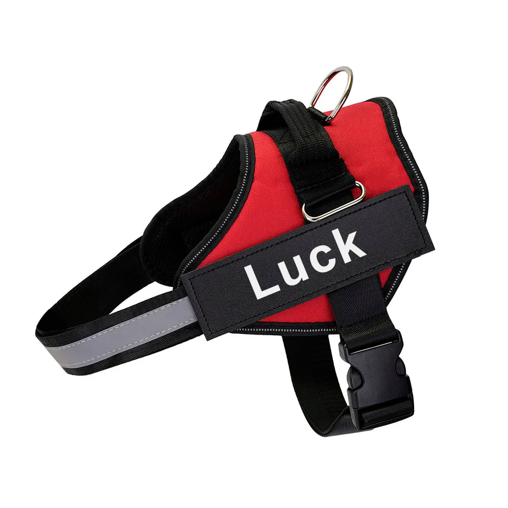 Dog Harness Vest ID Patch Customized - MyPetDollar.com