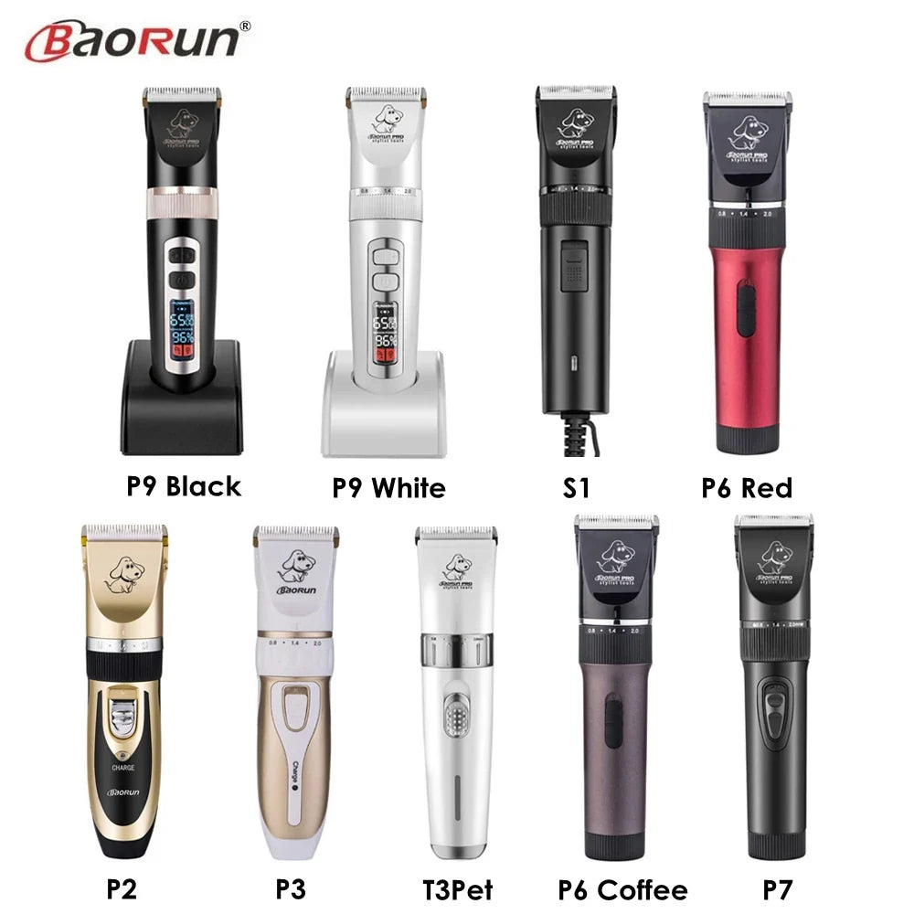 BaoRun P2 P3 P6 P9 S1 Dog Hair Clipper - MyPetDollar.com