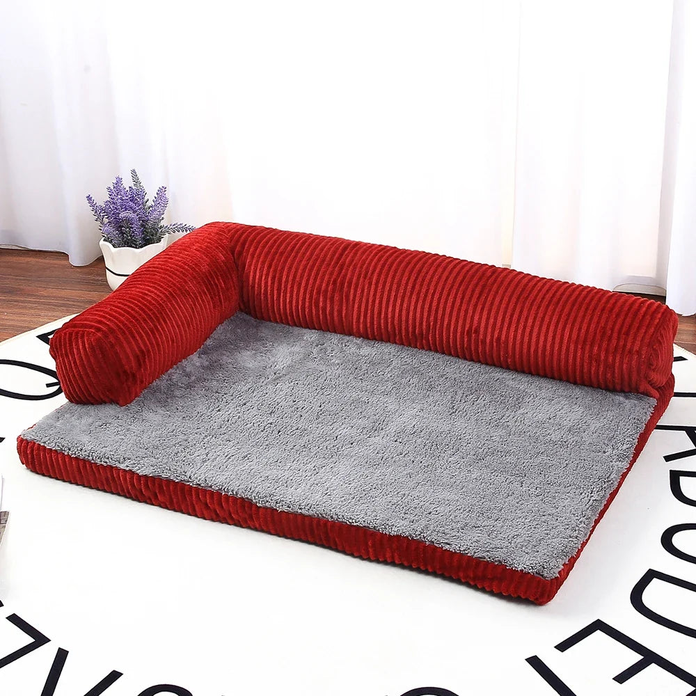 Dog Bed Soft Pet Cat Dog Sofa Beds Big Dog - MyPetDollar.com