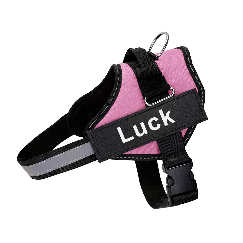 Dog Harness Vest ID Patch Customized - MyPetDollar.com