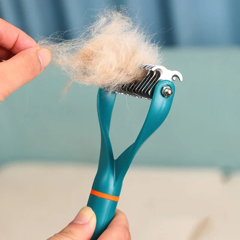 Cat Dog Pet Hair Remover Brush Comb for Dogs - MyPetDollar.com