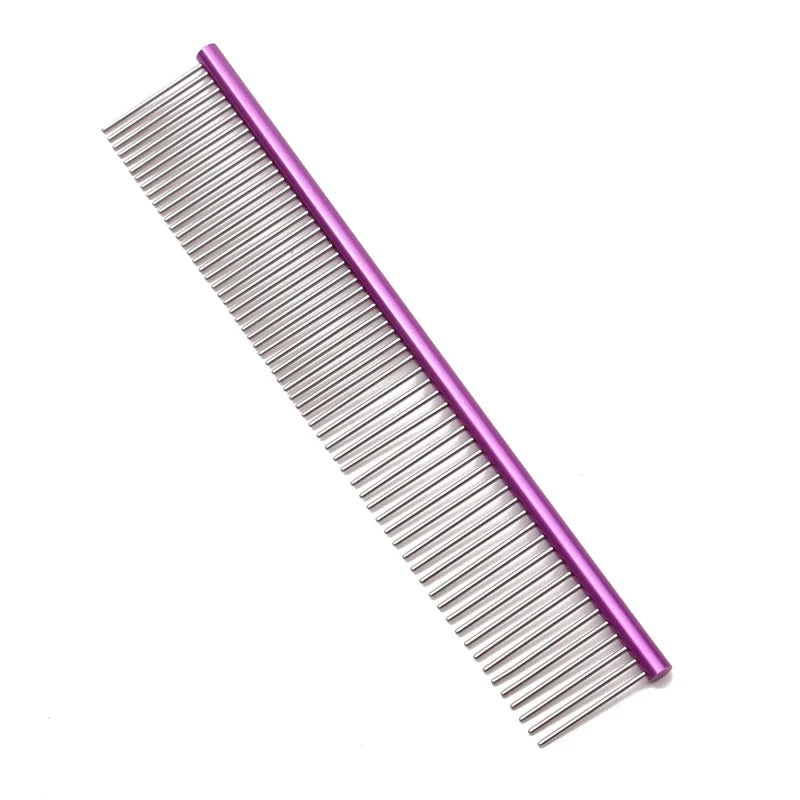 Puppy Grooming Comb Groomer for Dog Aluminum Pets – Dog Supplies