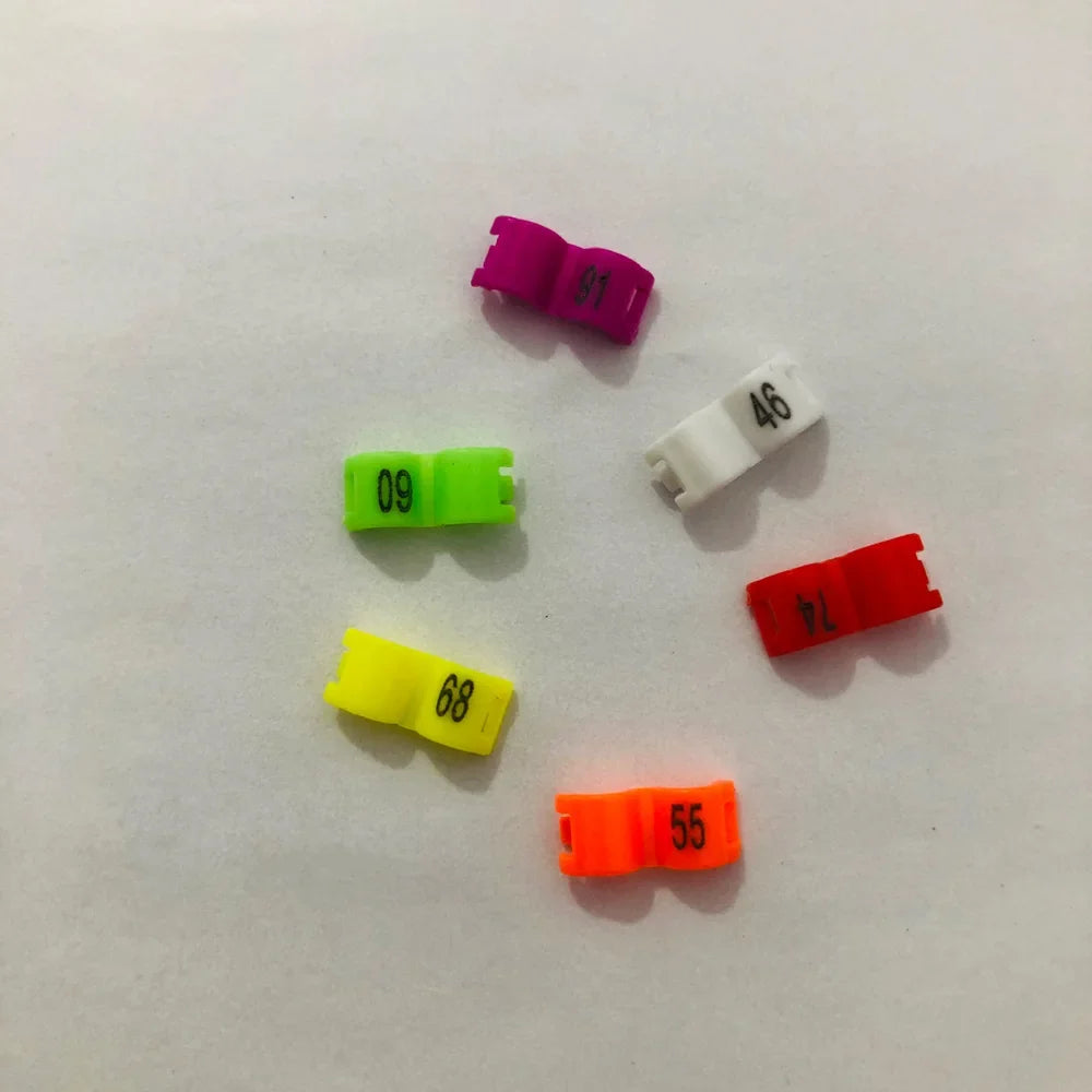 60 Pcs Inner 2.7/ 3/4/4.5/5mm Canary Clip - MyPetDollar.com