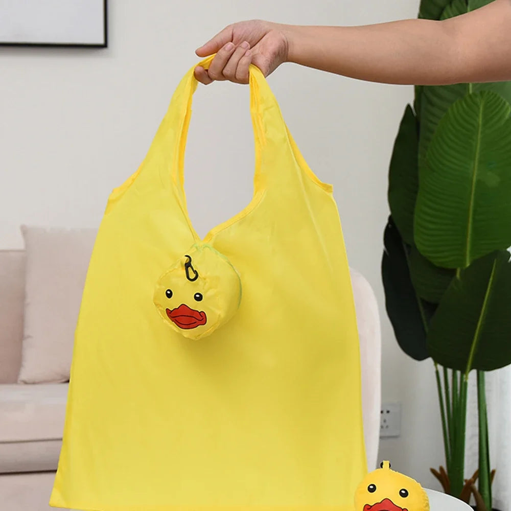 Cartoon Shopping Bag Foldable Storage Bag - MyPetDollar.com