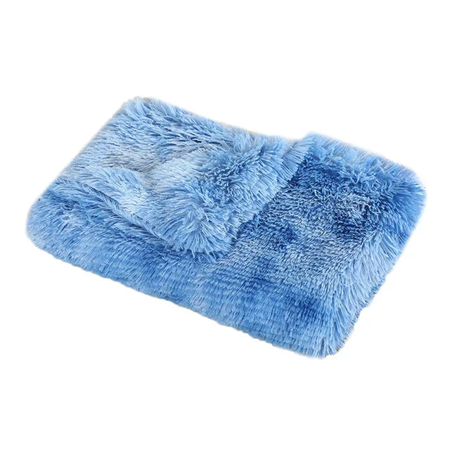 Fluffy Long Plush Pets Bed Blankets Pet - MyPetDollar.com