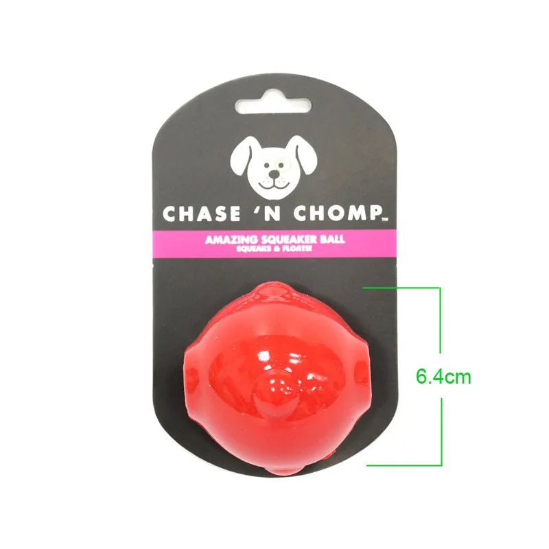 CAITEC Dog Toy Amazing Squeaker Ball Durable - MyPetDollar.com