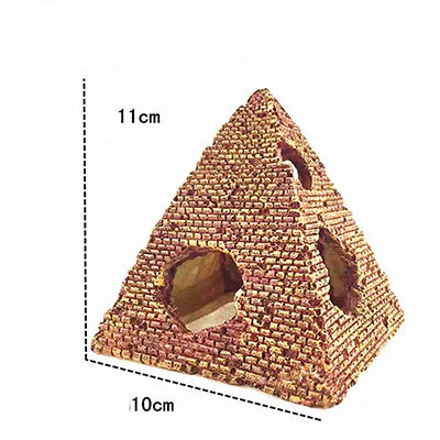 Easter Island Egyptian Pyramids Stone Cave for Reptiles