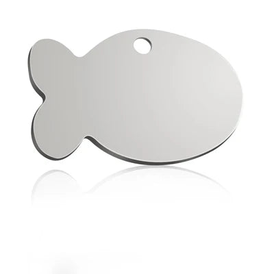 Custom Dog Cat ID Tag Engraved Personalized - MyPetDollar.com