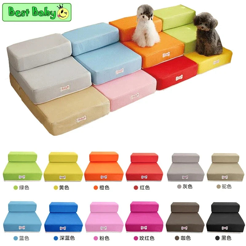 Luxury Mesh Fold Pet Ramp Stairs For Little - MyPetDollar.com