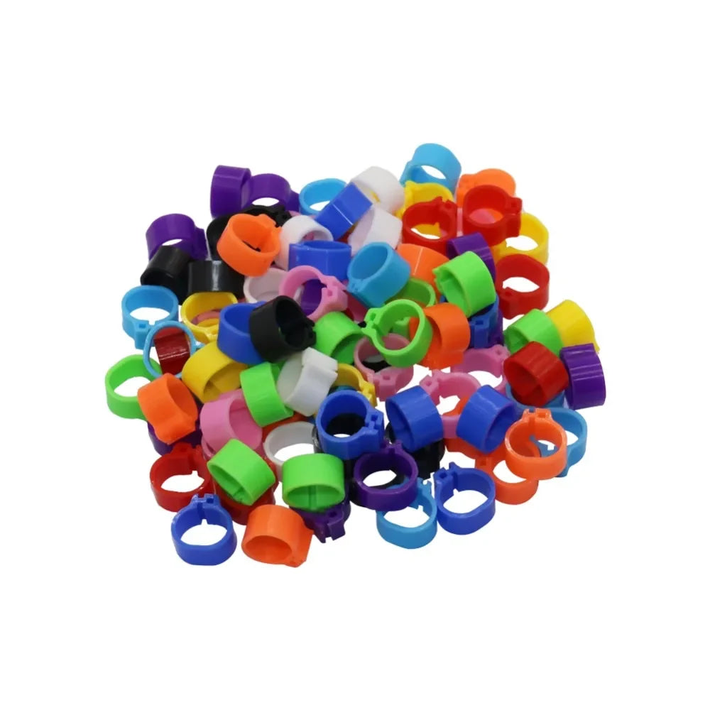 100 Pcs Pigeons Rings 8mm Bayonet - MyPetDollar.com