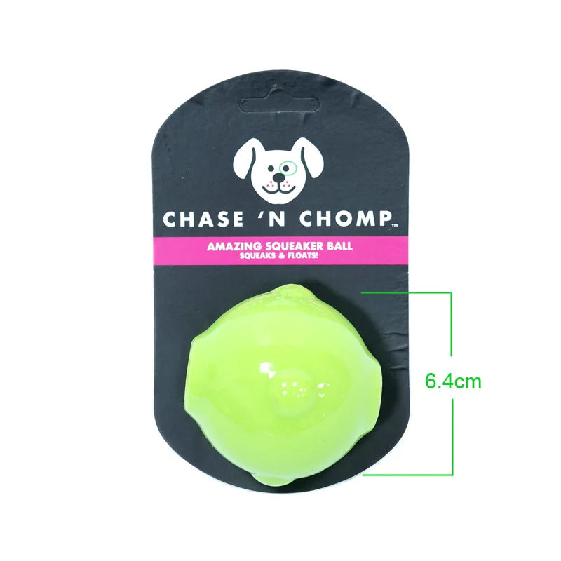 Durable Caitec Dog Plaything Amazing Squeaker Ball
