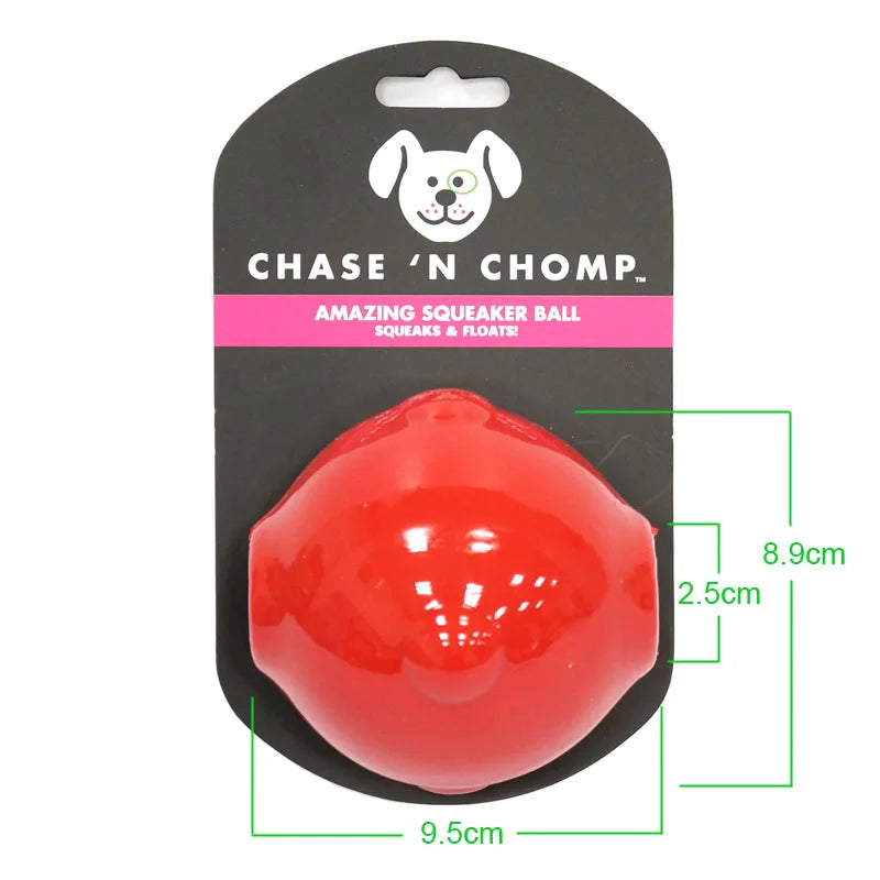 CAITEC Dog Toy Amazing Squeaker Ball Durable - MyPetDollar.com