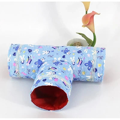 Cute Hamster Guinea Pig Tunnel Plaything Pet Cages