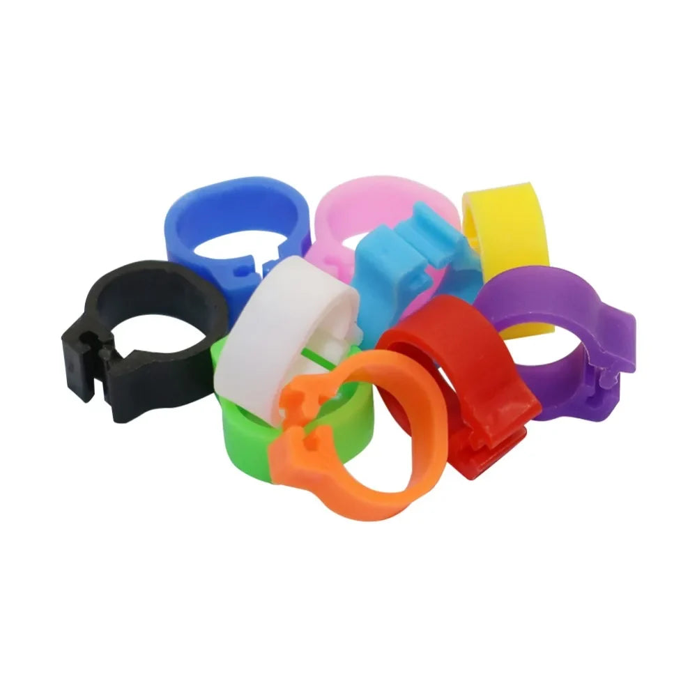 400 Pcs 8mm Bird foot clip ring Pigeon - MyPetDollar.com