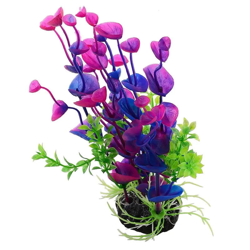 Artificial Plastic Water Plant Grass for - MyPetDollar.com