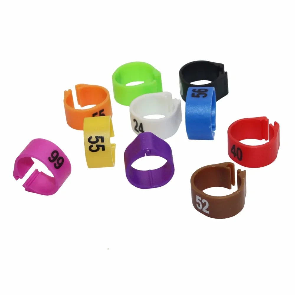 NO.1-100 Digital mark ring 10 Colors - MyPetDollar.com
