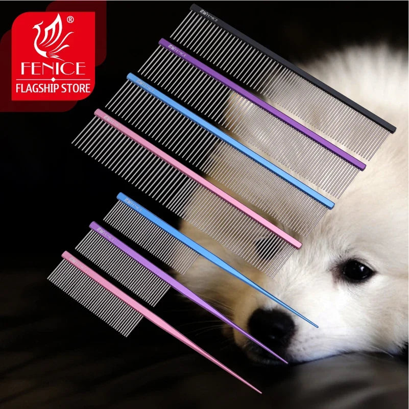 Fenice Metal Comb for Dogs Stainless Steel - MyPetDollar.com