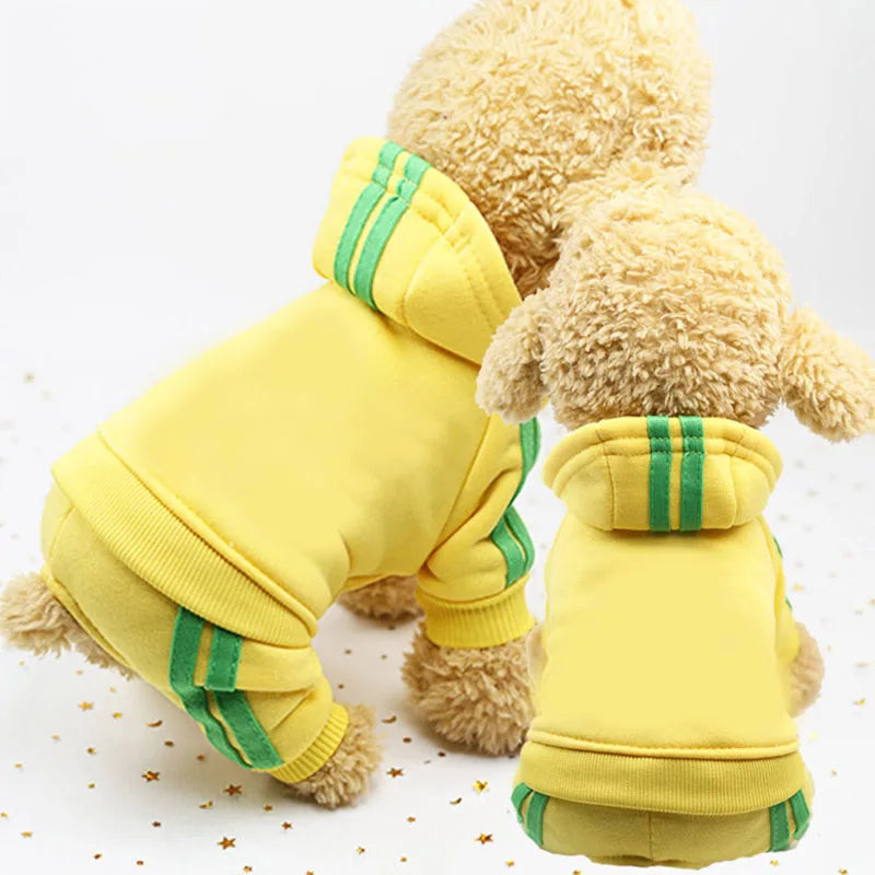 Adidog Dog Clothes Thick Overalls for Dogs, - MyPetDollar.com