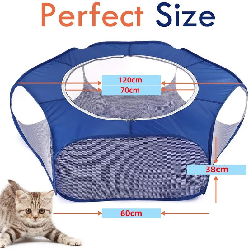 Portable Small Pet Cage Transparent Hedgehog - MyPetDollar.com
