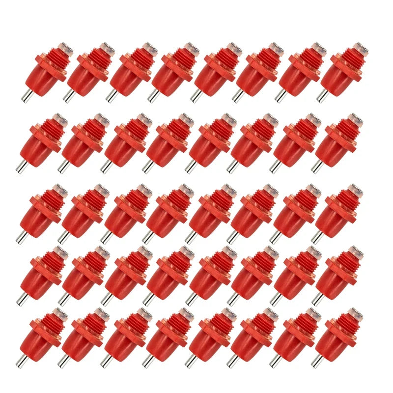 40 Pcs Poultry Chicken Nipple Drinker - MyPetDollar.com