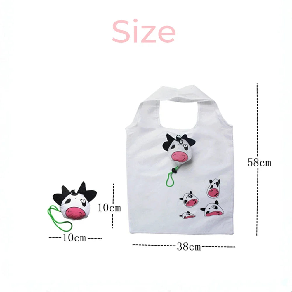 Cartoon Shopping Bag Foldable Storage Bag - MyPetDollar.com