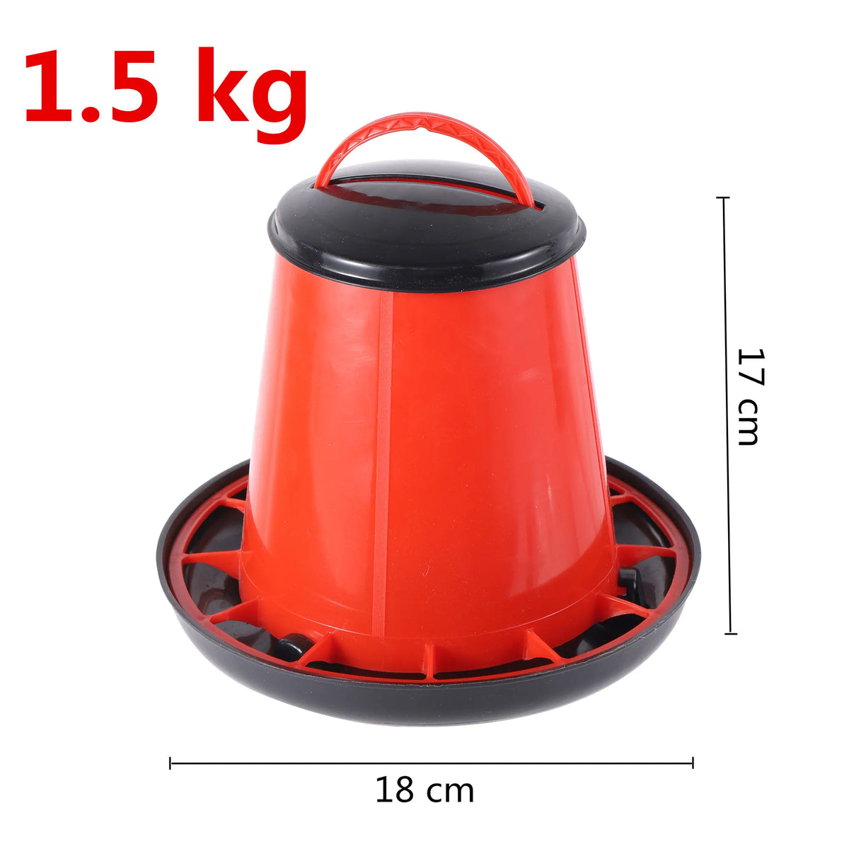Animal Farm 1.5kg 3kg 6kg Quality Chicken Automatic Food Feeder