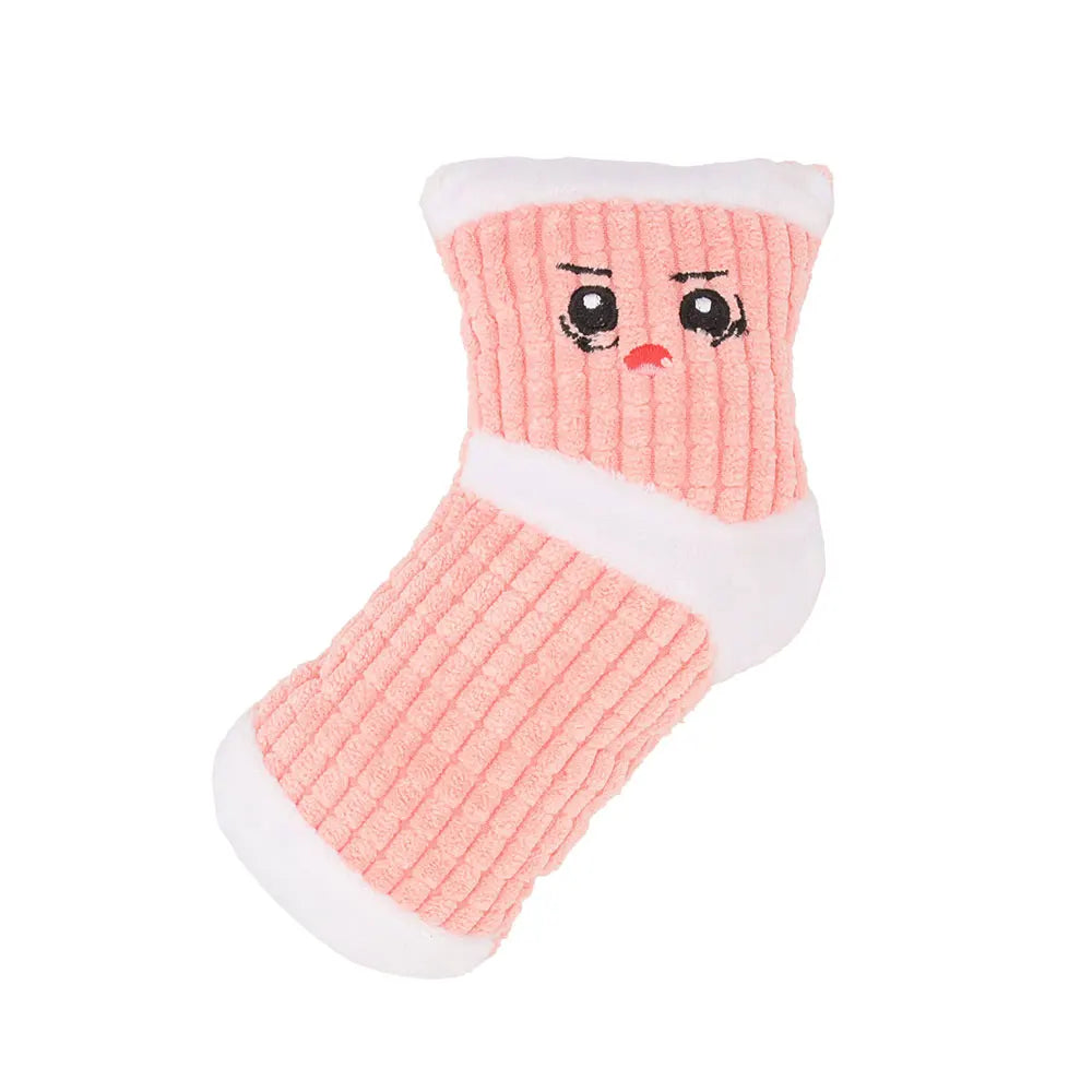 Cute Sock Small Dog Squeak Toy Sound Bb Plush Pet Puppy Cat – 8 Colors
