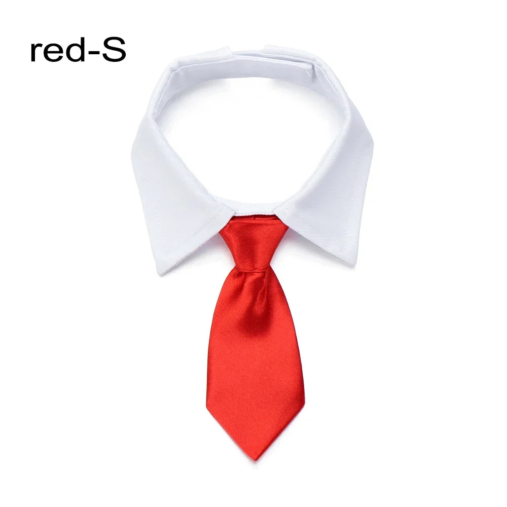 Dog & Cat Formal Tie Adjustable Necktie Cute Comfortable – 14 Colors