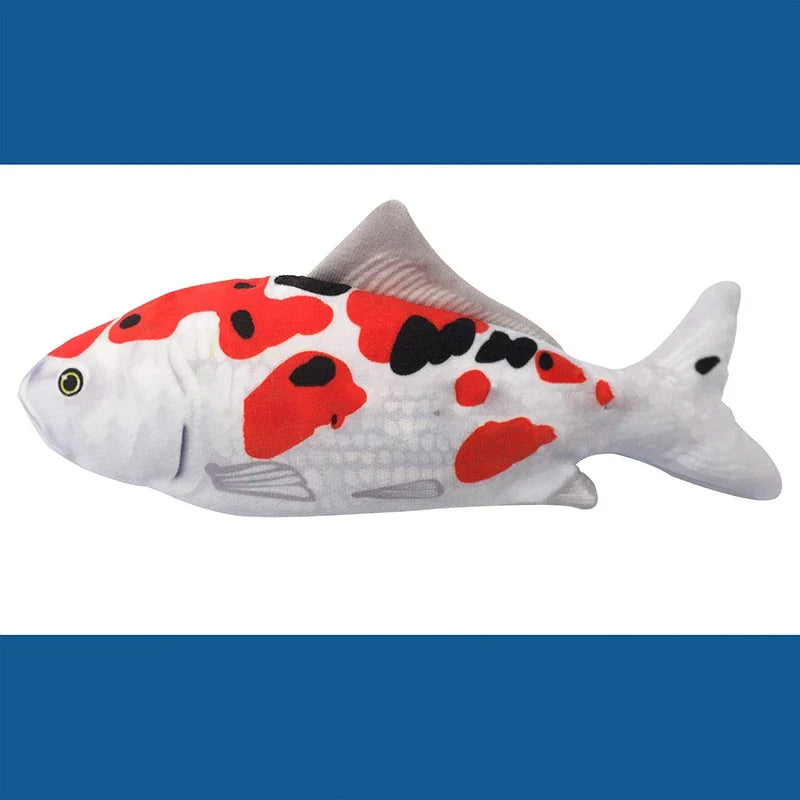 Electric Fish Dancing Moving Floppy Funny Cat Simulation
