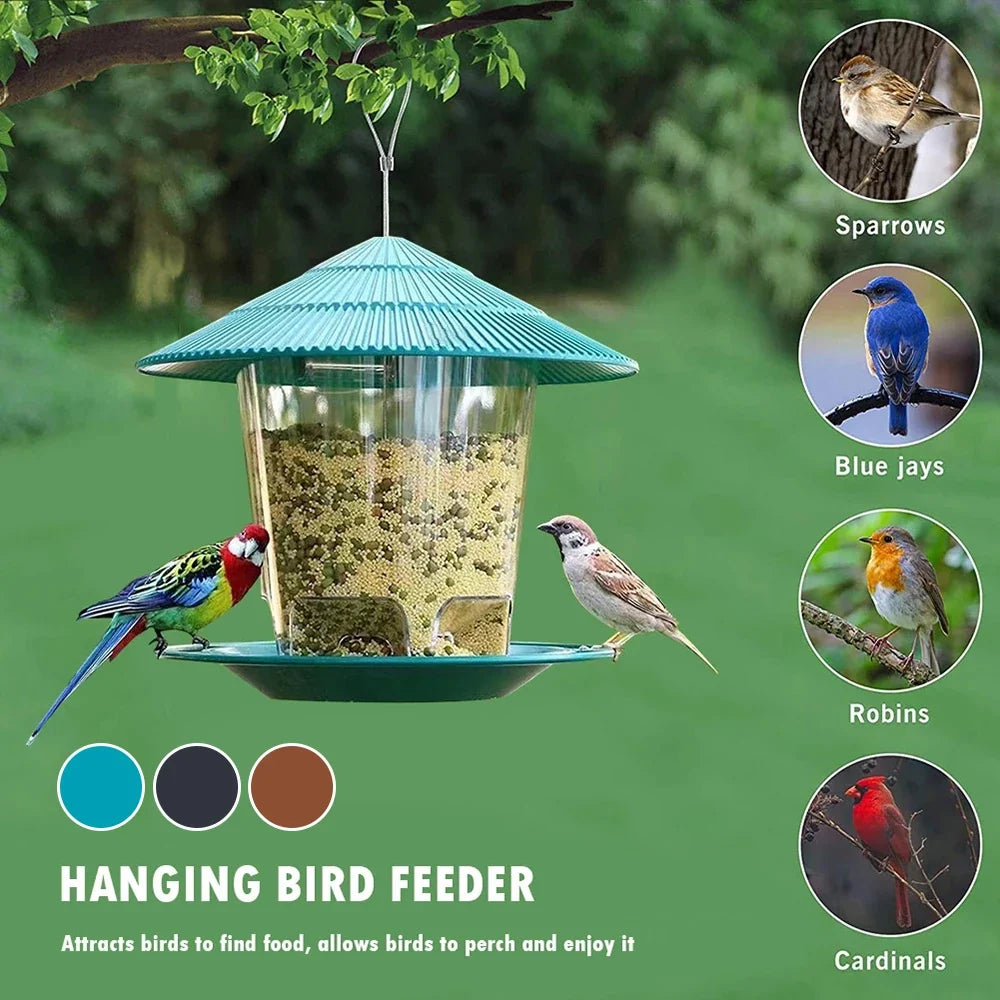 Garden Gazebo Hanging Wild Bird Feeder - MyPetDollar.com