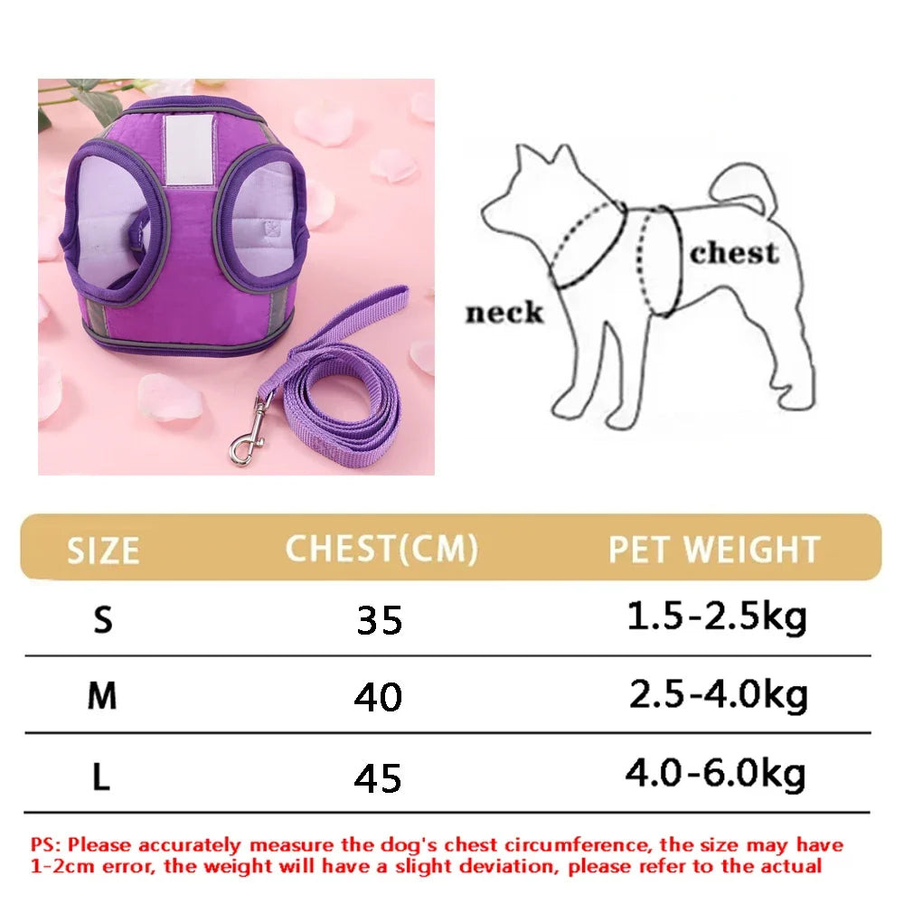 New Breathable Cute Cat Harness Set - MyPetDollar.com