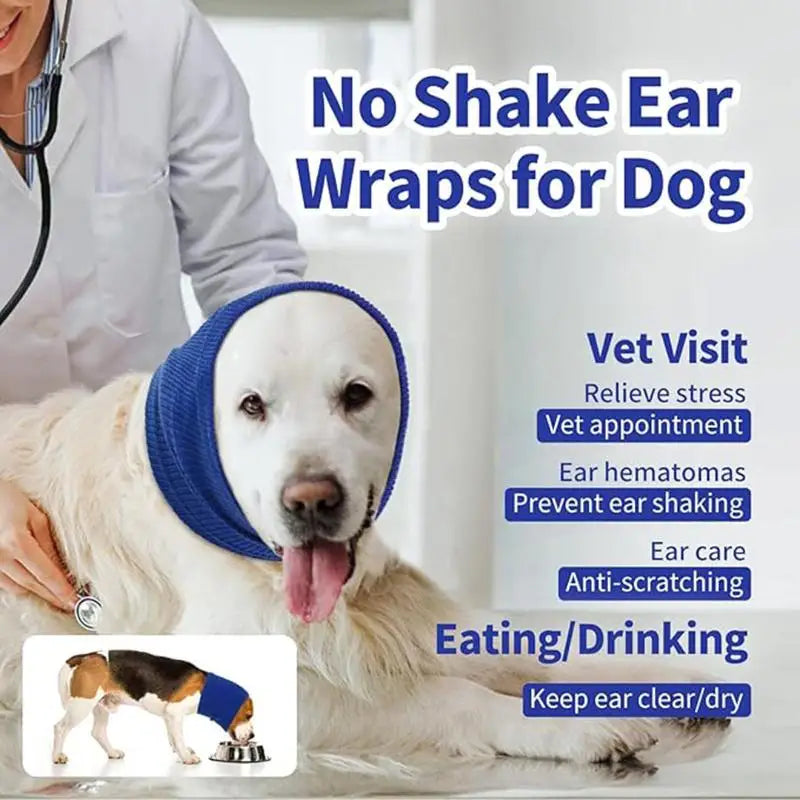 Dog Grooming Earmuff Warm Headband Ear Cover - MyPetDollar.com