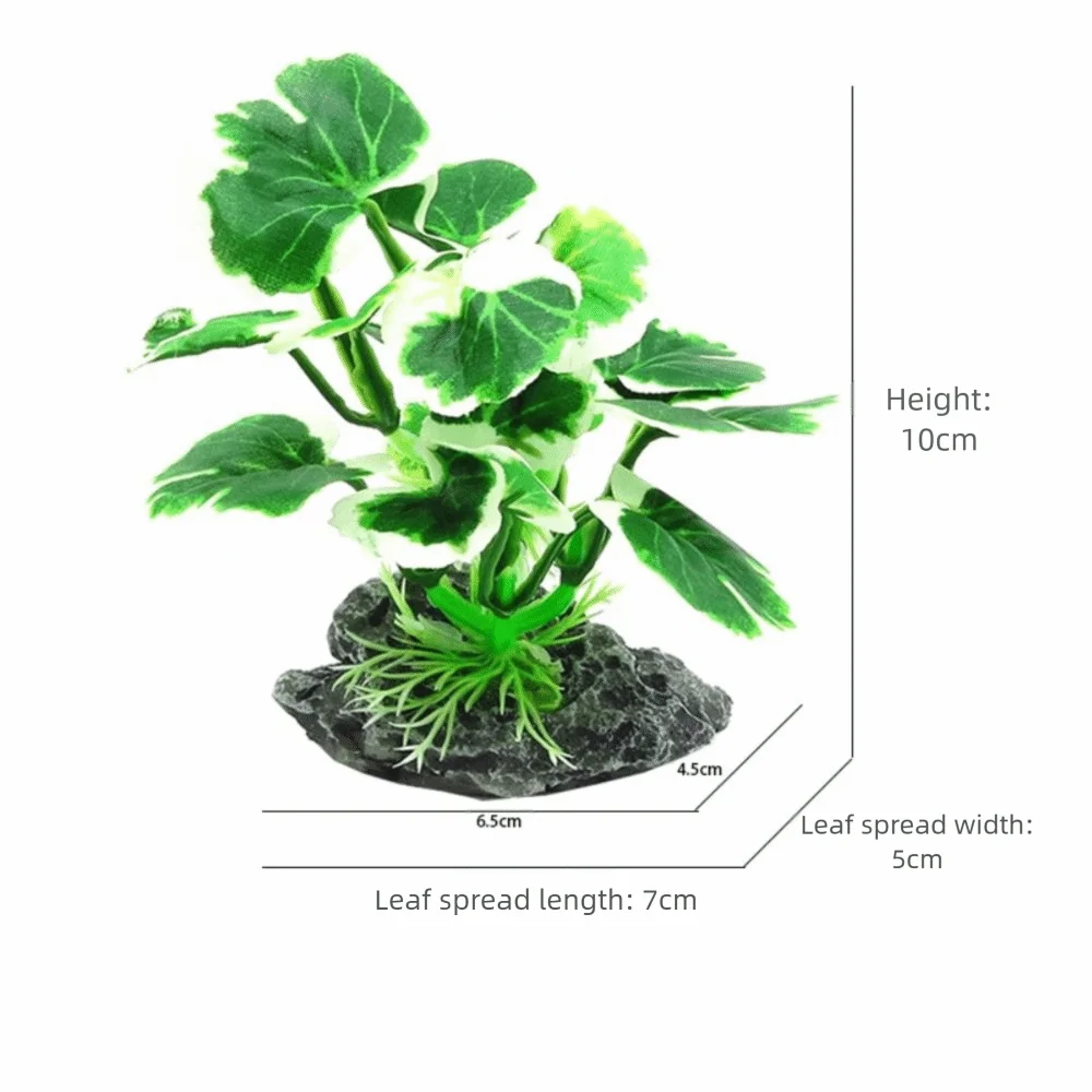 Plastic Material Aquarium Plants Realistic - MyPetDollar.com