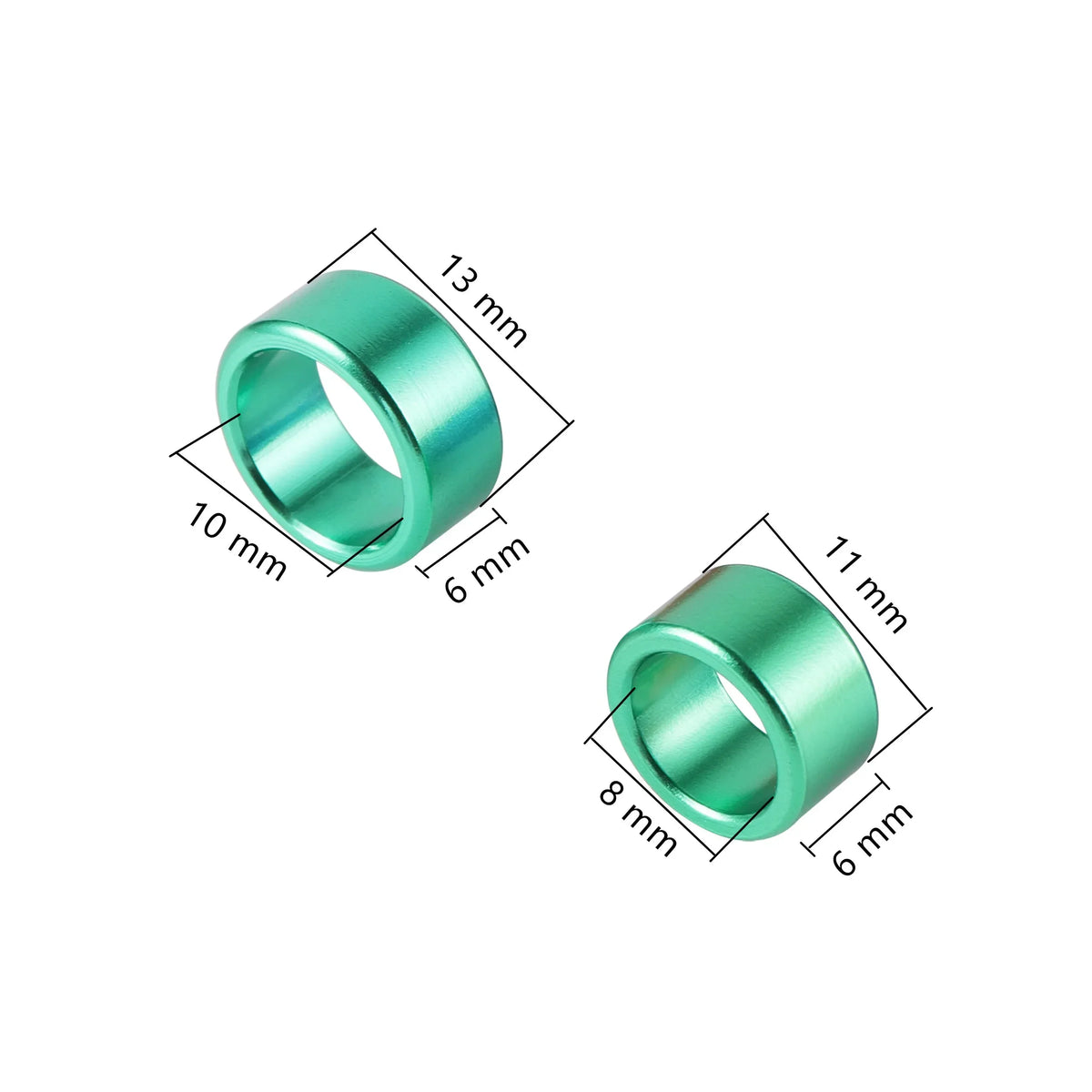DIY Custom 8/10mm Pigeon Foot Ring - MyPetDollar.com